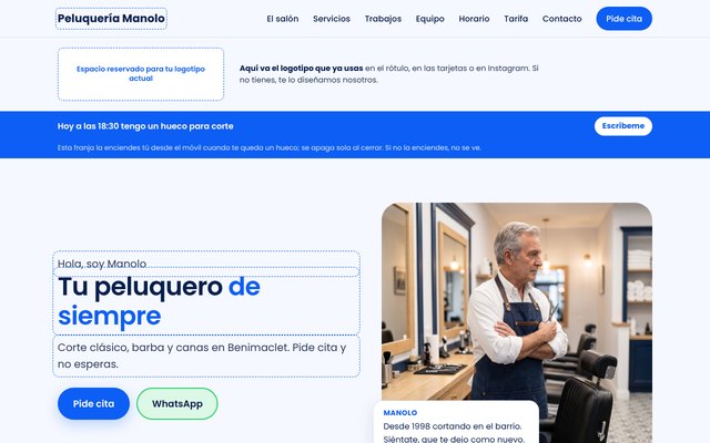 Muestra del estilo Cercano