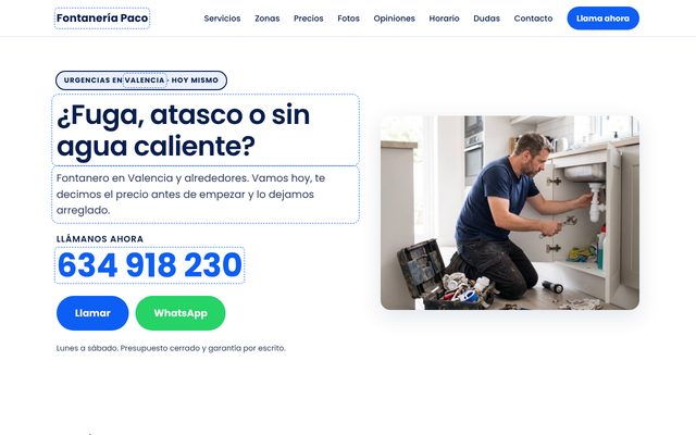 Muestra del estilo Directo