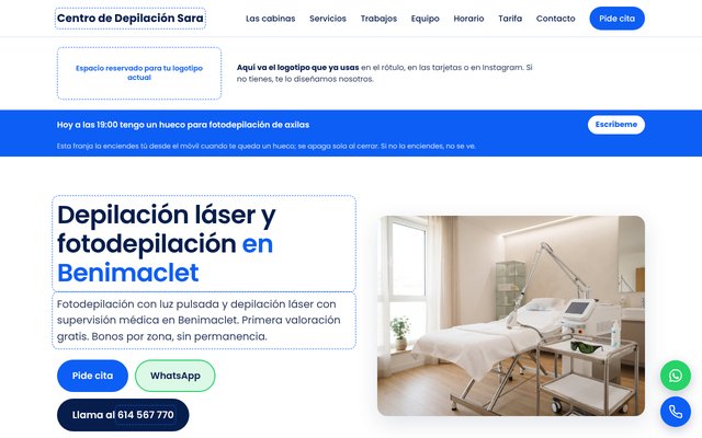 Muestra del estilo Sobrio