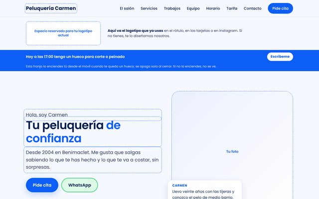 Muestra del estilo Cercano