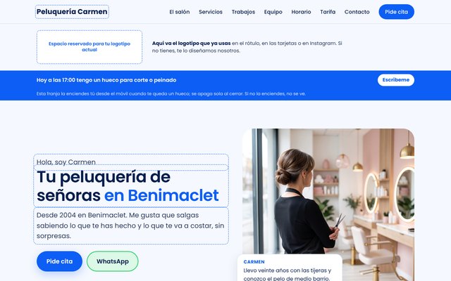 Muestra del estilo Cercano