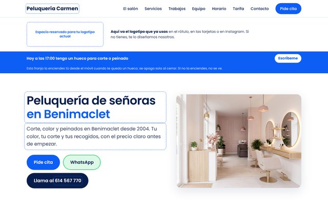 Muestra del estilo Sobrio