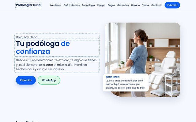 Muestra del estilo Cercano